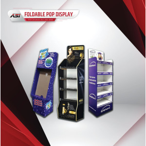 Foldable Pop Display